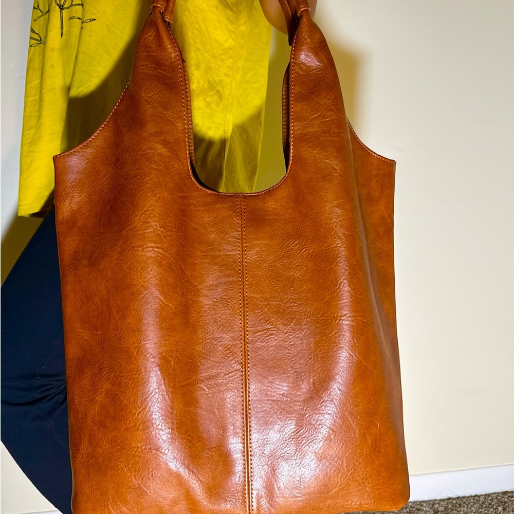 Woman Stylish Tan Leather Bag for Women